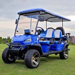 Our golf cart complies with all necessary regulations, allowing you to drive it legally on public roads. Enjoy the freedom to explore your community or the golf course without restrictions.